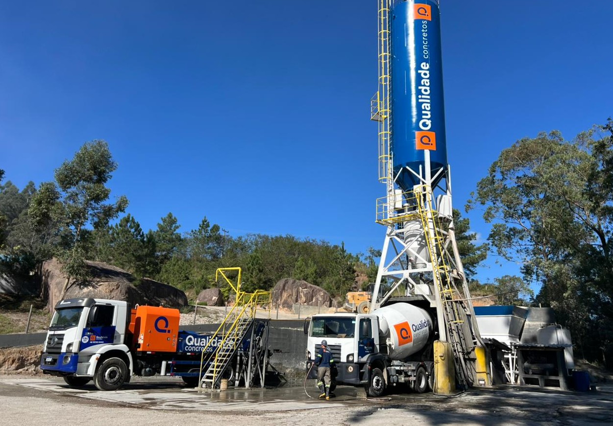 Línea de productos de concreto premezclado de Qualidade Concretos